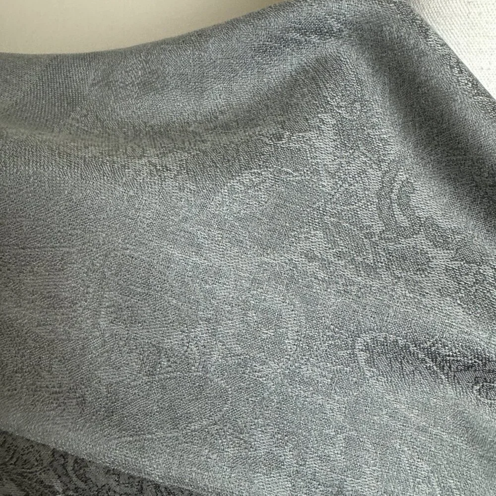 Gray Scarf Pashmina